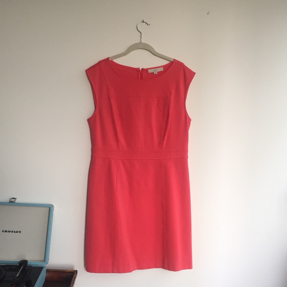 Ann Taylor Structured LOFT dress